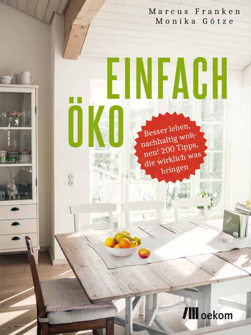 Title details for Einfach öko by Marcus Franken - Available